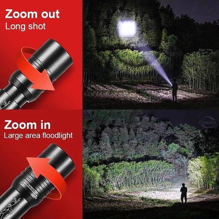 【SG-XP-013】🔥⏰Professional Diving Flashlight IP88 Waterproof